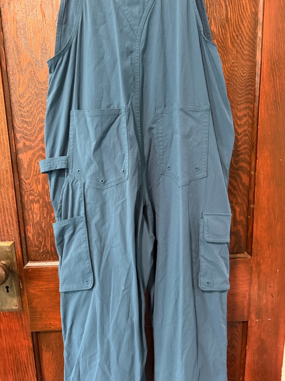 Duluth Trading Co Teal Blue Overalls - Picture 9 of 10